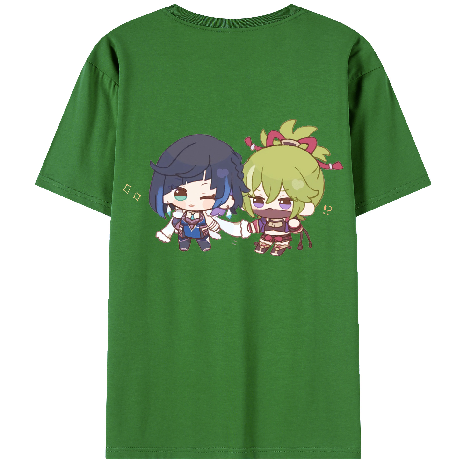 げんし神  久岐忍 くき しのぶ genshin Kuki Shinobu レディース半袖Tシャツ(バックプリント)
